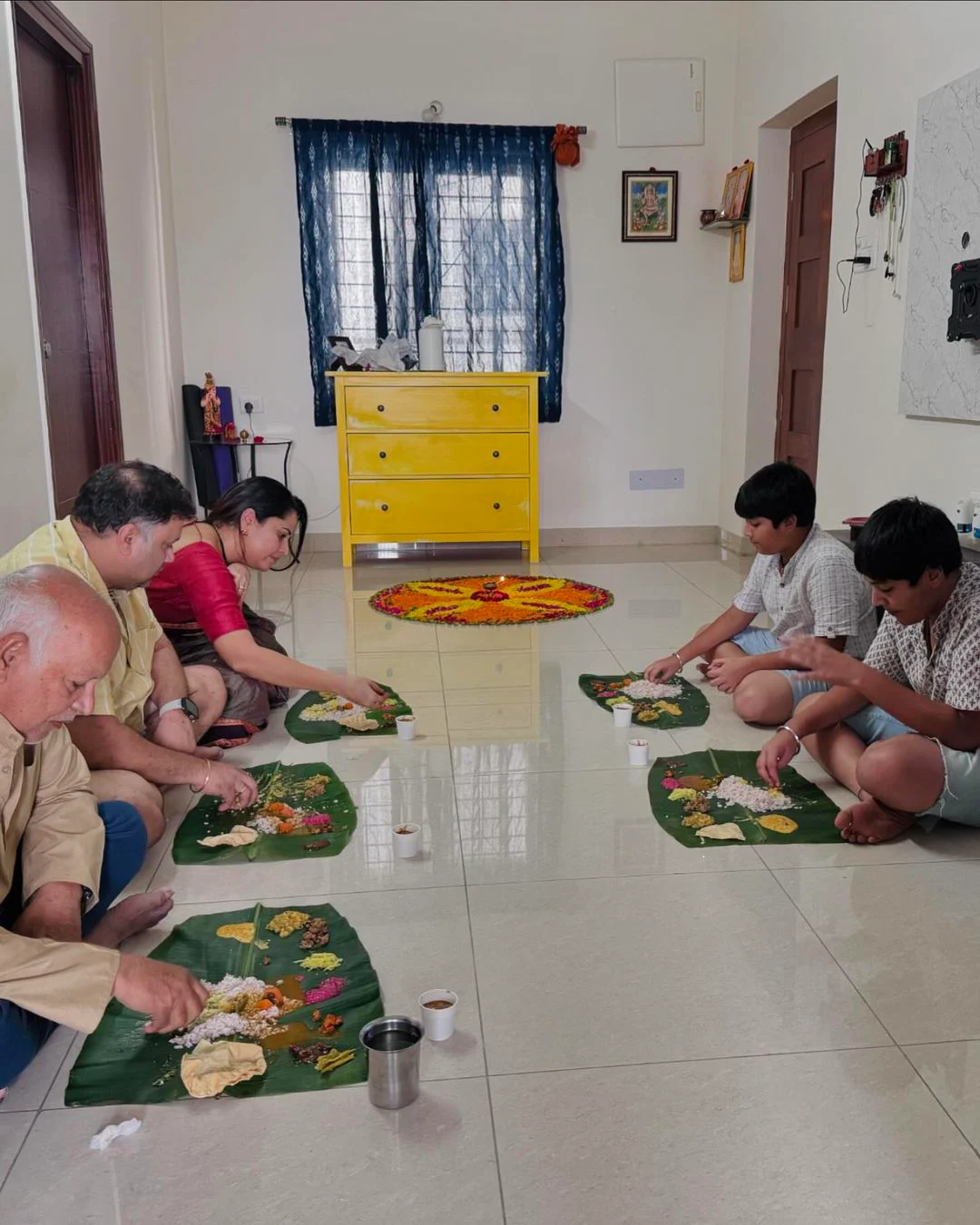 Anasuya Bharadwaj Onam Celebrations with Family