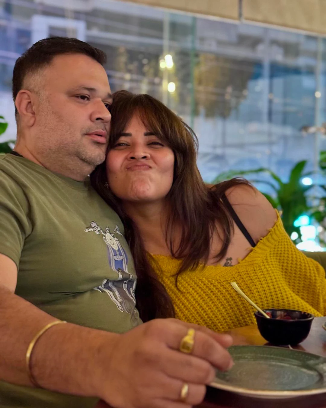 Anasuya Bharadwaj Cute Photos with Husband