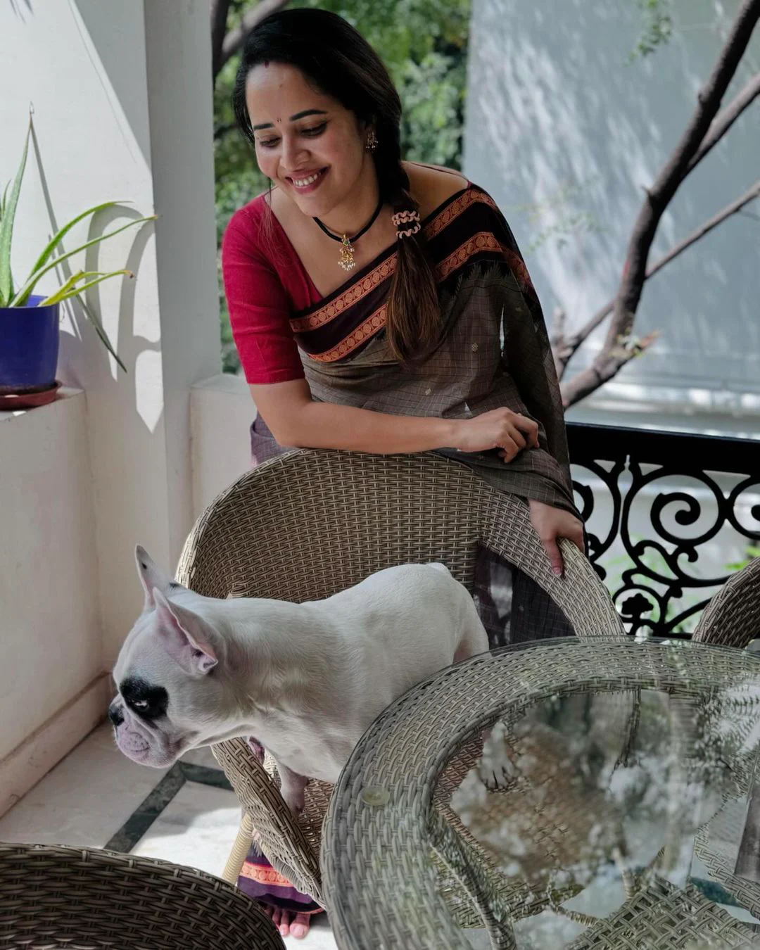 Anasuya Bharadwaj Onam Celebrations with Family
