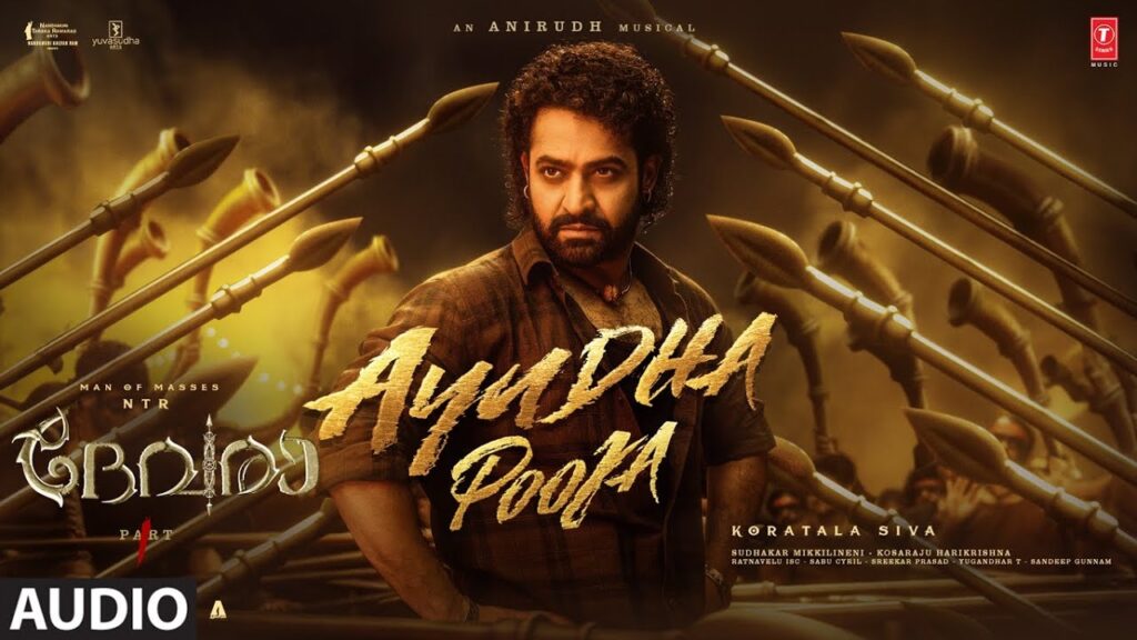 Ayudha Pooja Song from Devara movie out now