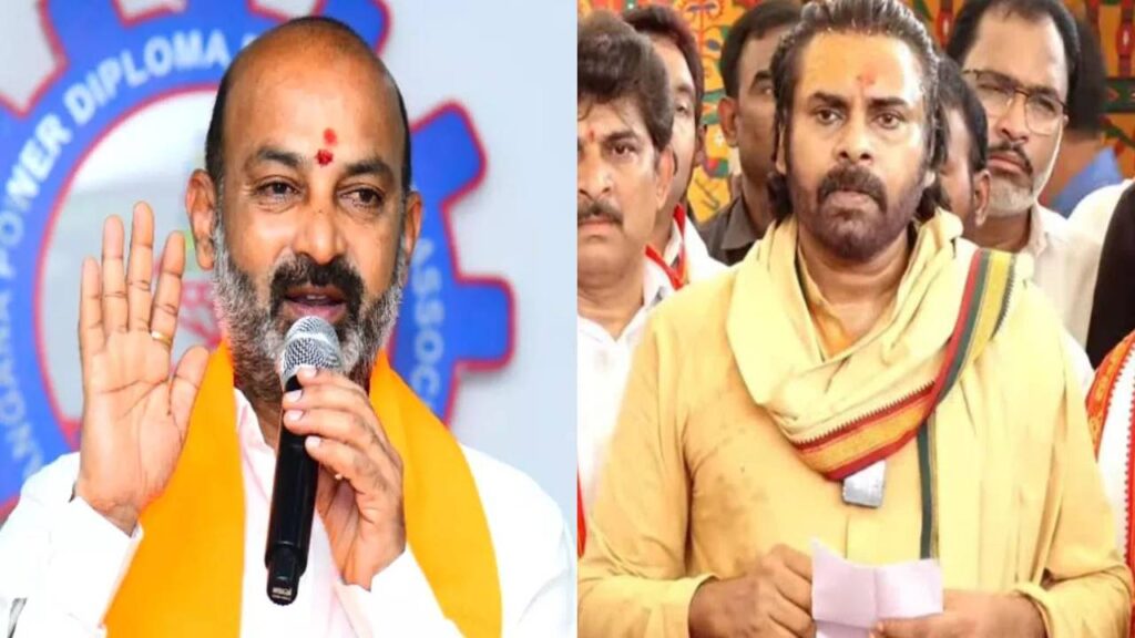 Bandi Sanjay supports Pawan Kalyan comments