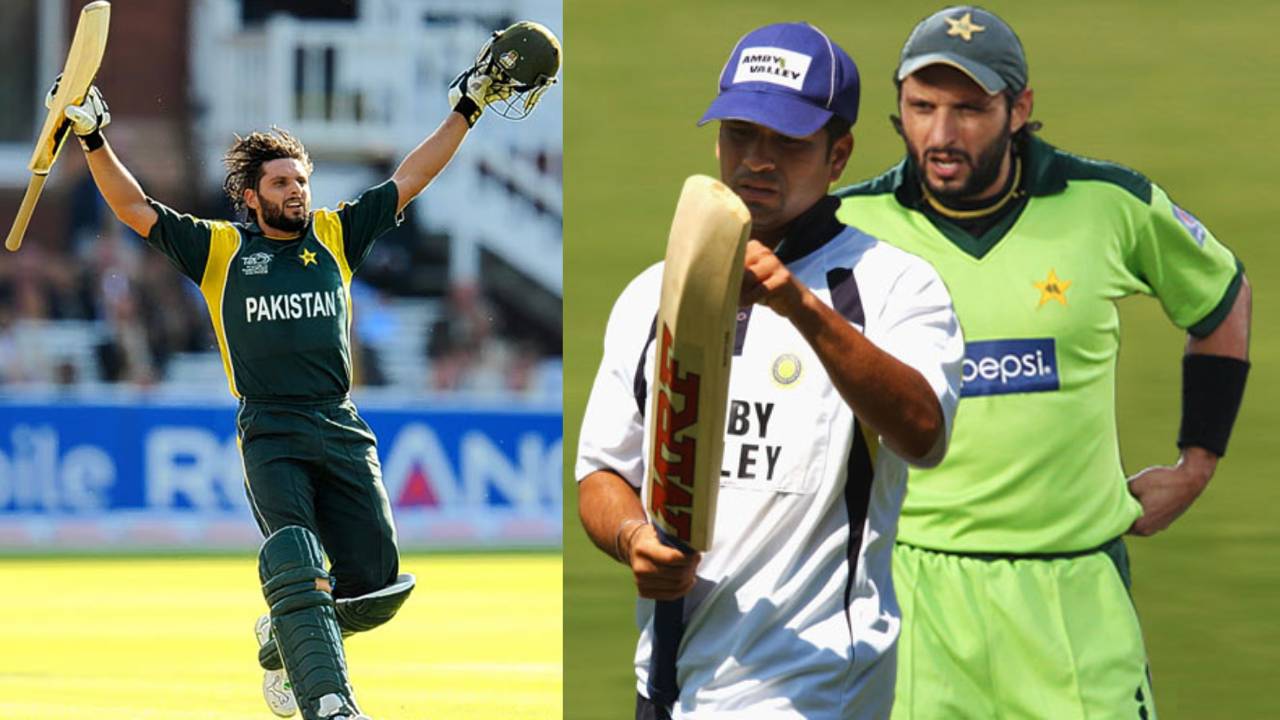 Shahid Afridi : 37 బంతుల్లో షాహిద్ అఫ్రిది సెంచరీ.. సచిన్ టెండూల్కర్కు సంబంధం ఉందా..? ఓరి నాయనో.. Shahid Afridi : 37 బంతుల్లో షాహిద్ అఫ్రిది సెంచరీ.. సచిన్ టెండూల్కర్కు సంబంధం ఉందా..? ఓరి నాయనో..
