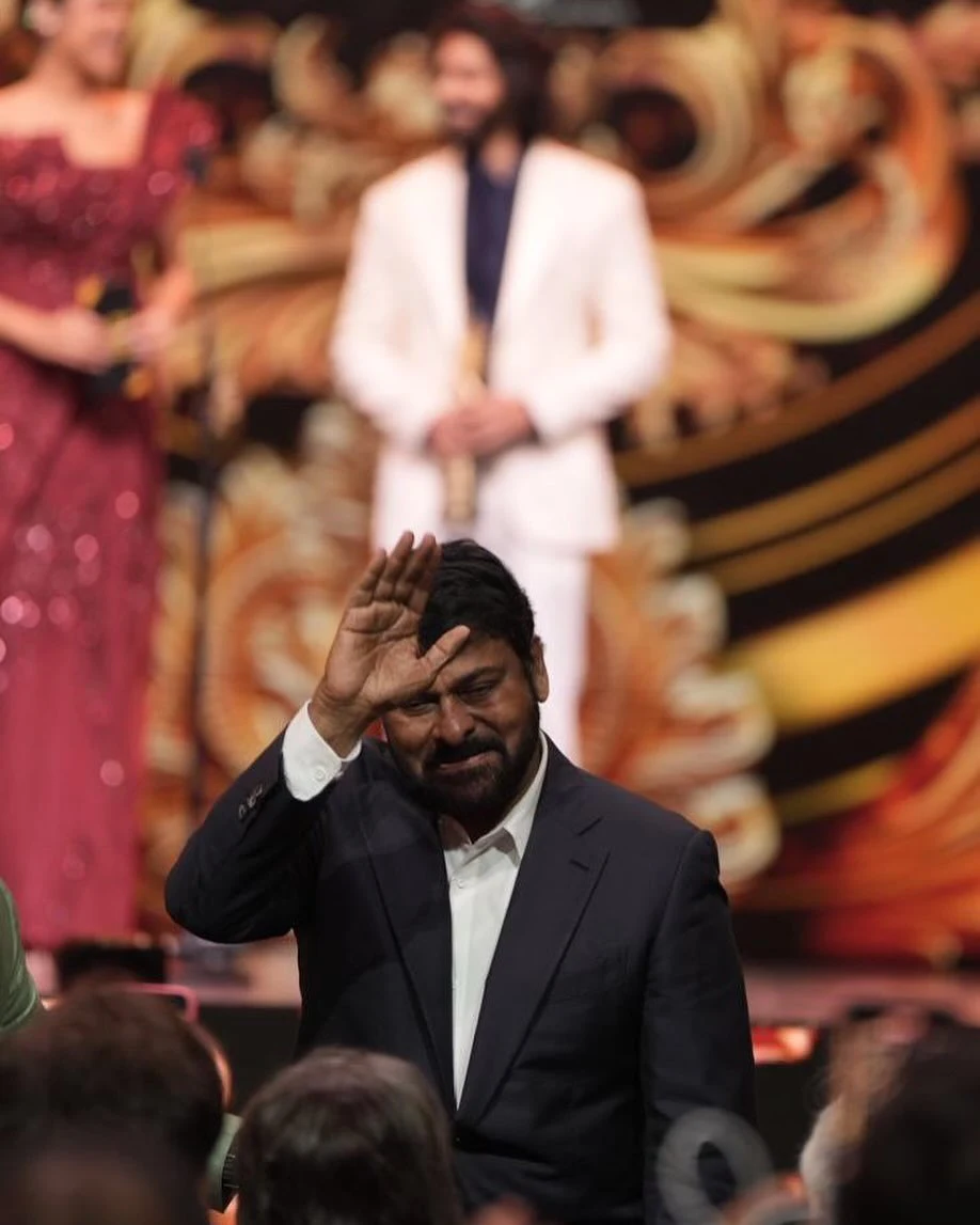 Megastar Chiranjeevi at IIFA 2024 Event