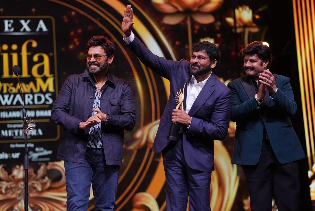 Megastar Chiranjeevi at IIFA 2024 Event
