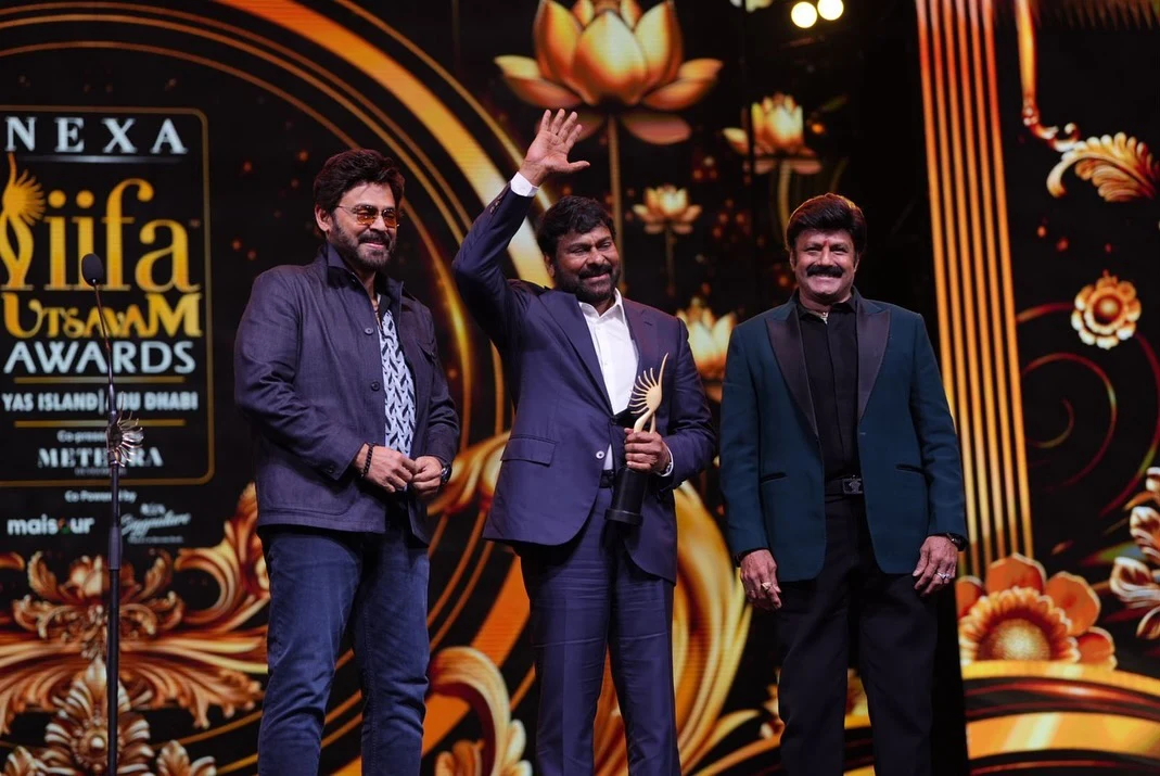 Megastar Chiranjeevi at IIFA 2024 Event