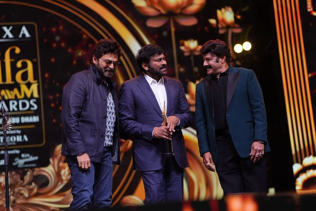 Megastar Chiranjeevi at IIFA 2024 Event