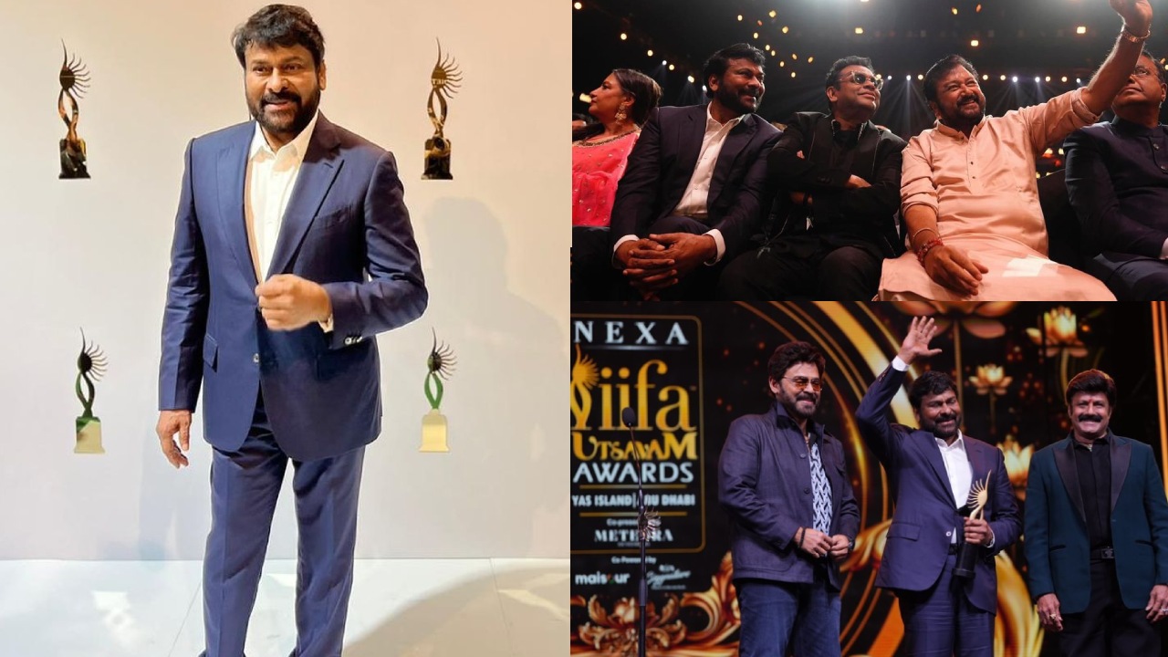 Megastar Chiranjeevi : ఐఫా వేడుకల్లో మెగాస్టార్ చిరంజీవి.. ఫొటోలు వైరల్..