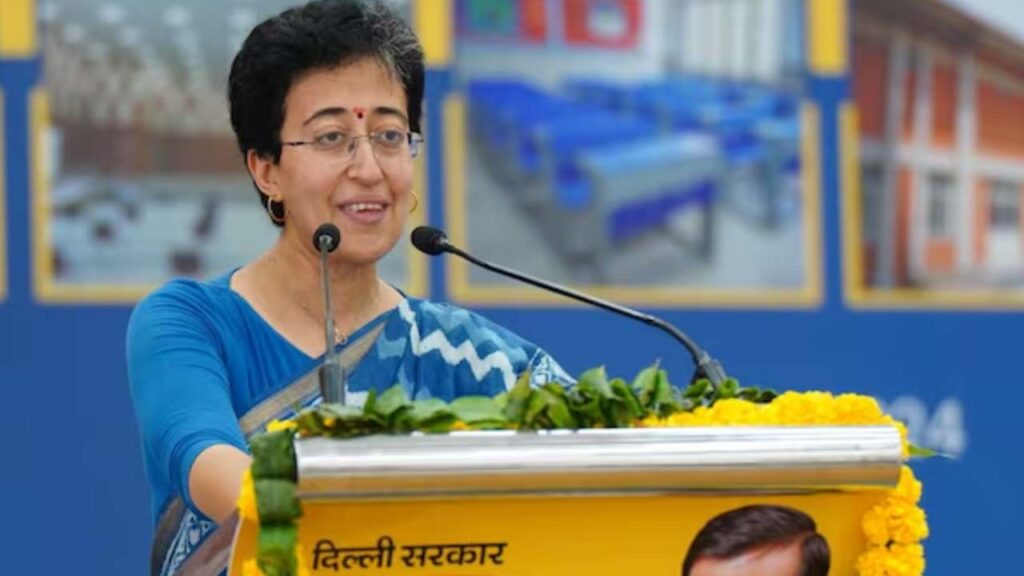 Delhi CM Atishi