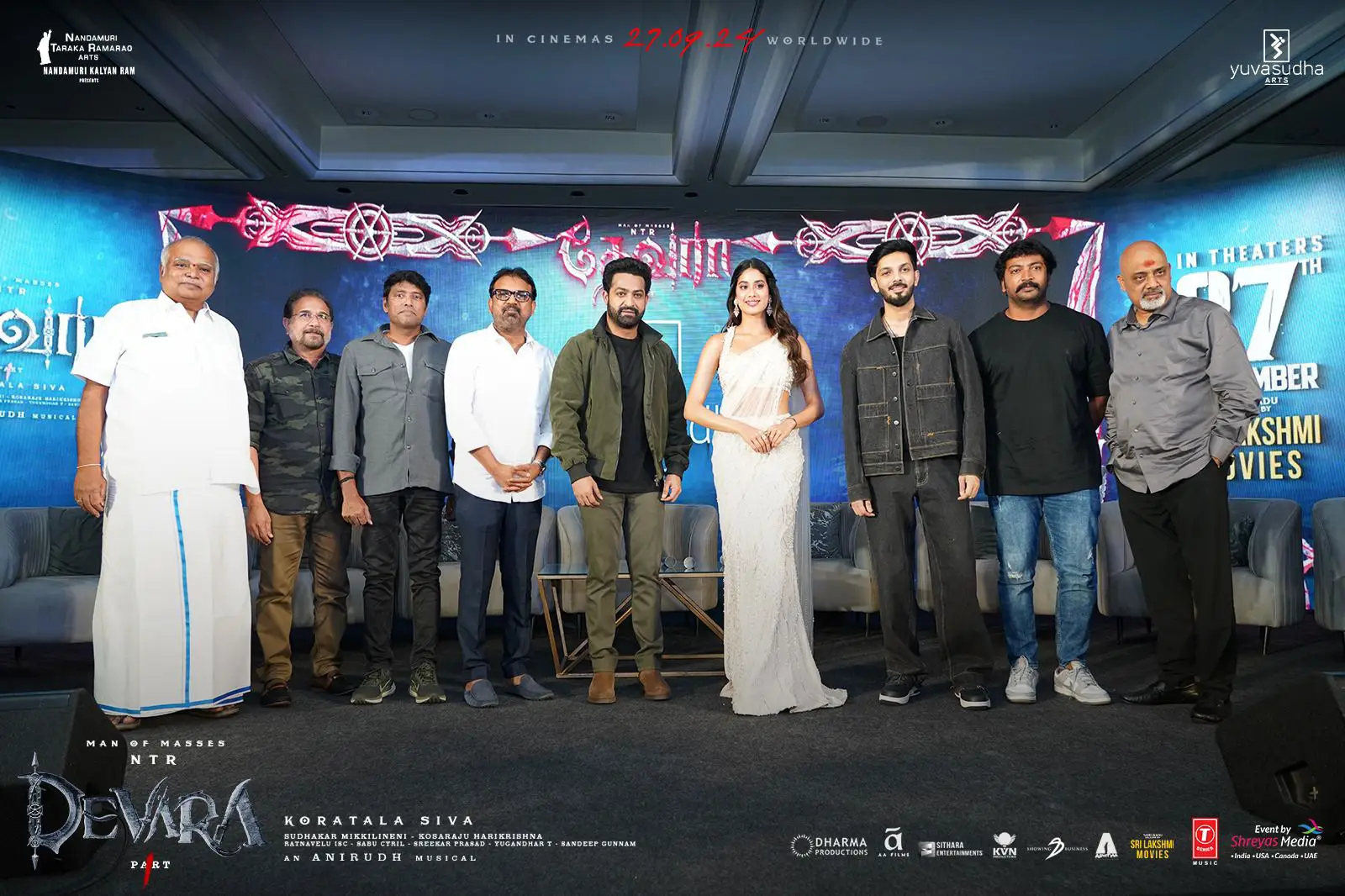 NTR Devara Press Meet in Chennai