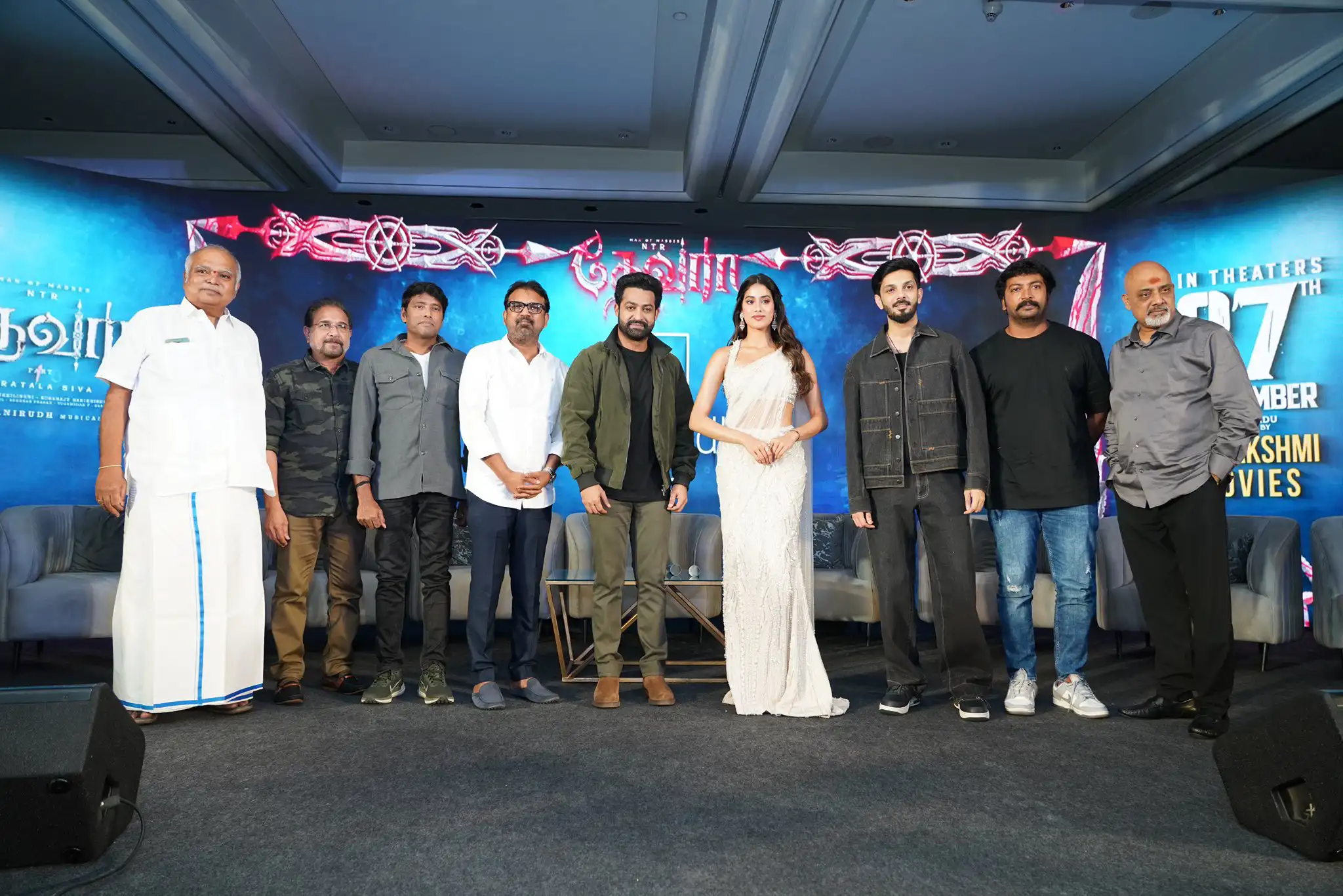 NTR Devara Press Meet in Chennai