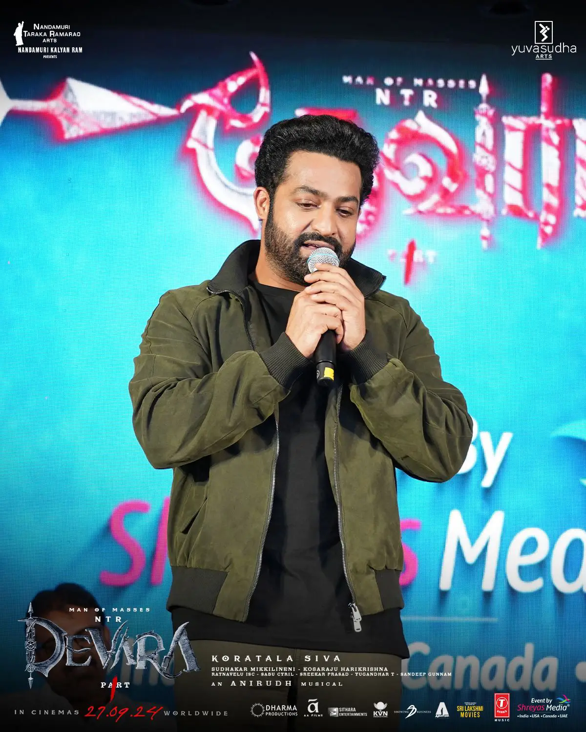 NTR Devara Press Meet in Chennai