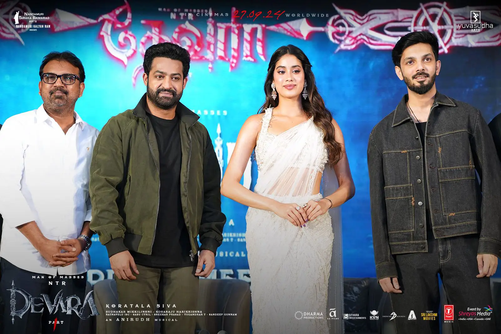NTR Devara Press Meet in Chennai