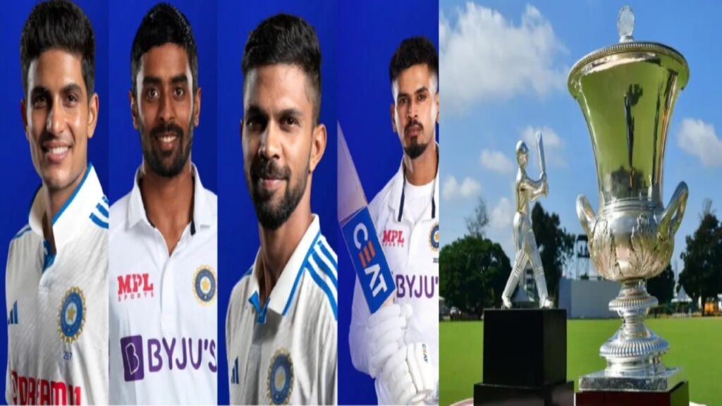 Duleep trophy 2024 matchs live streaming details here