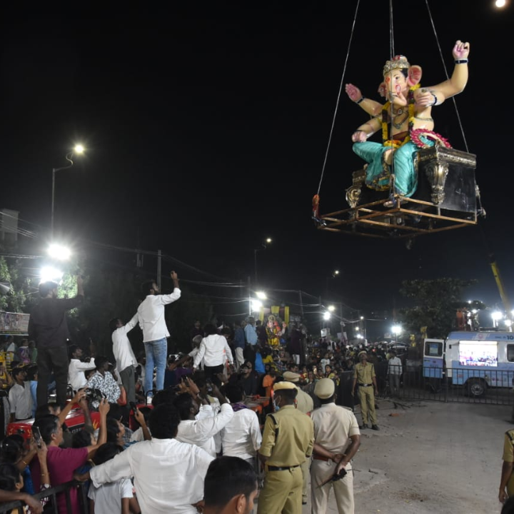 Ganesh idol immersion
