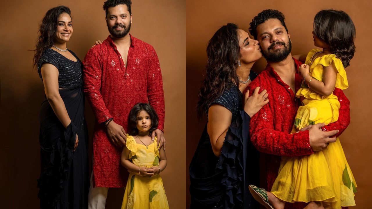 Hari Teja Family Photos : నటి, యాంకర్ హరితేజ ఫ్యామిలీ ఫొటోలు.. వినాయక చవితి స్పెషల్..