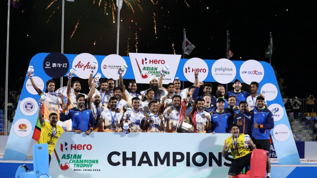 Asian Champions Trophy : ఐదోసారి ఆసియా ఛాంపియన్స్ ట్రోఫీ విజేతగా భారత్ Asian Champions Trophy : ఐదోసారి ఆసియా ఛాంపియన్స్ ట్రోఫీ విజేతగా భారత్
