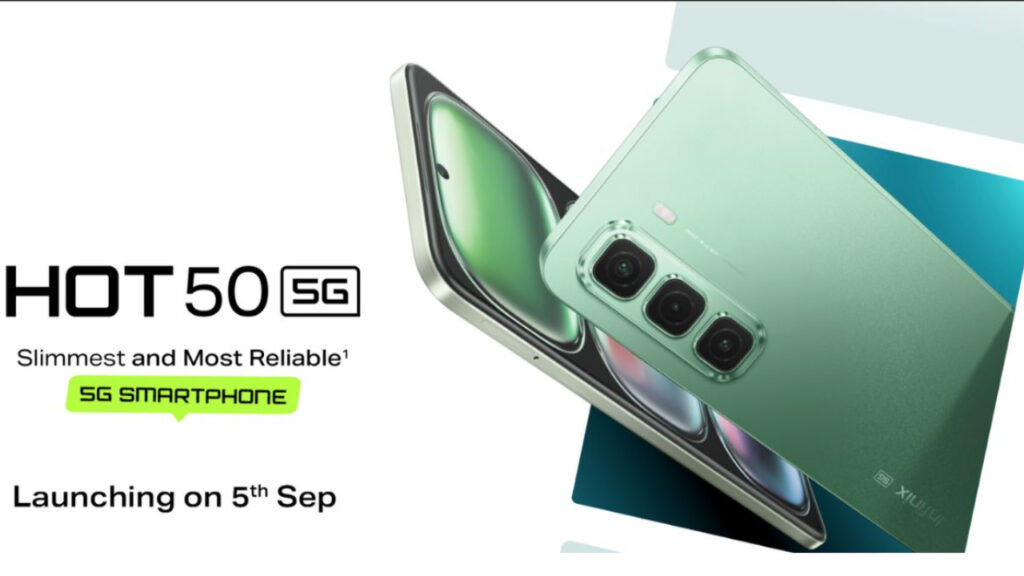 Infinix Hot 50 5G to launch on September 5_ What to expect