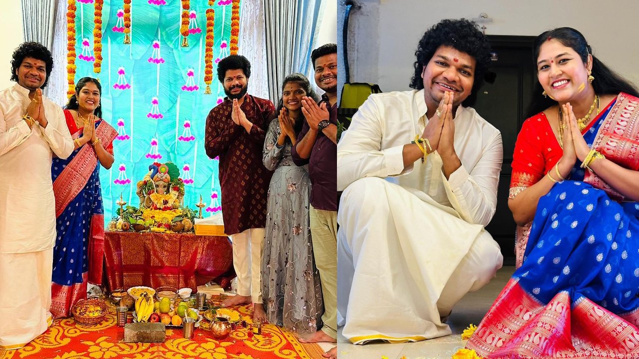 Jabardasth Avinash : జబర్దస్త్ అవినాష్ వినాయక చవితి సెలబ్రేషన్స్.. ఫొటోలు చూశారా?