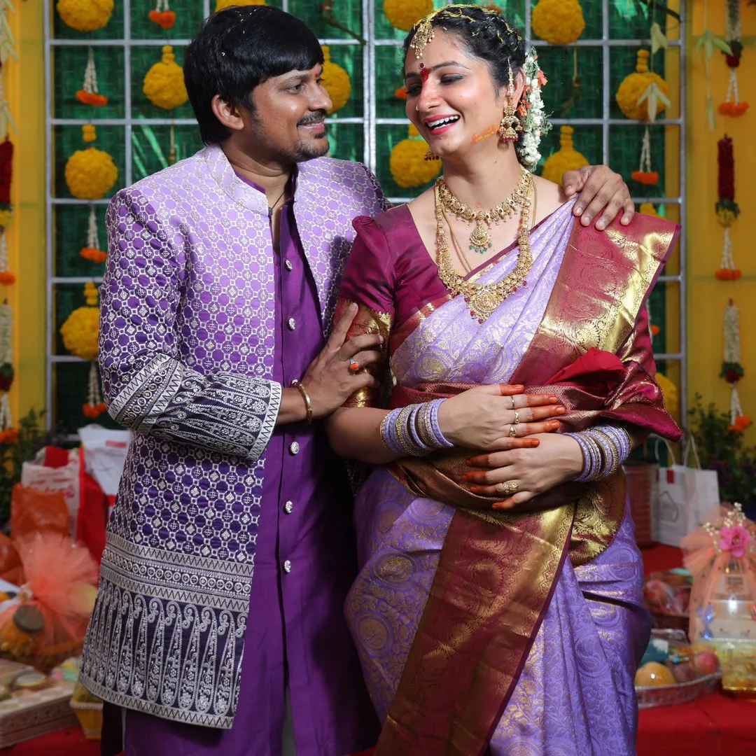 Jabardasth Rakesh Wife Sujatha Baby Shower Photos