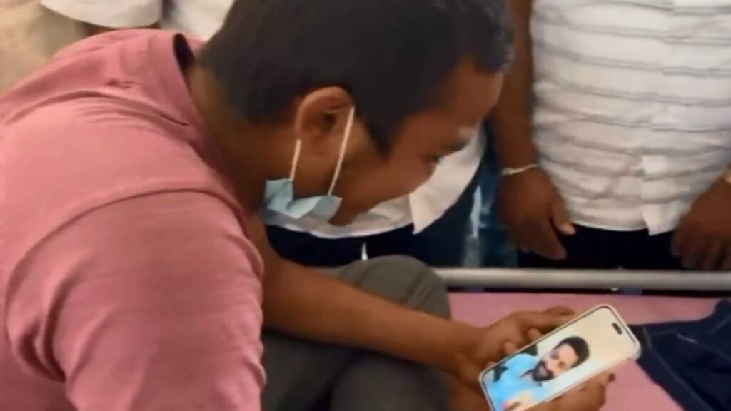 JR NTR Video Call to his fan suffering with cancer