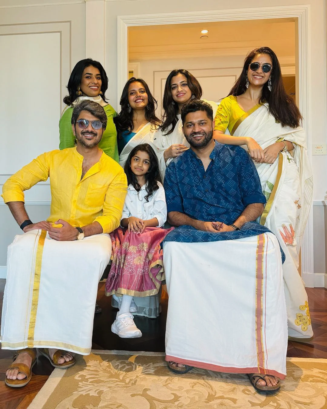 Keerthy Suresh Onam Celebrations in Dubai