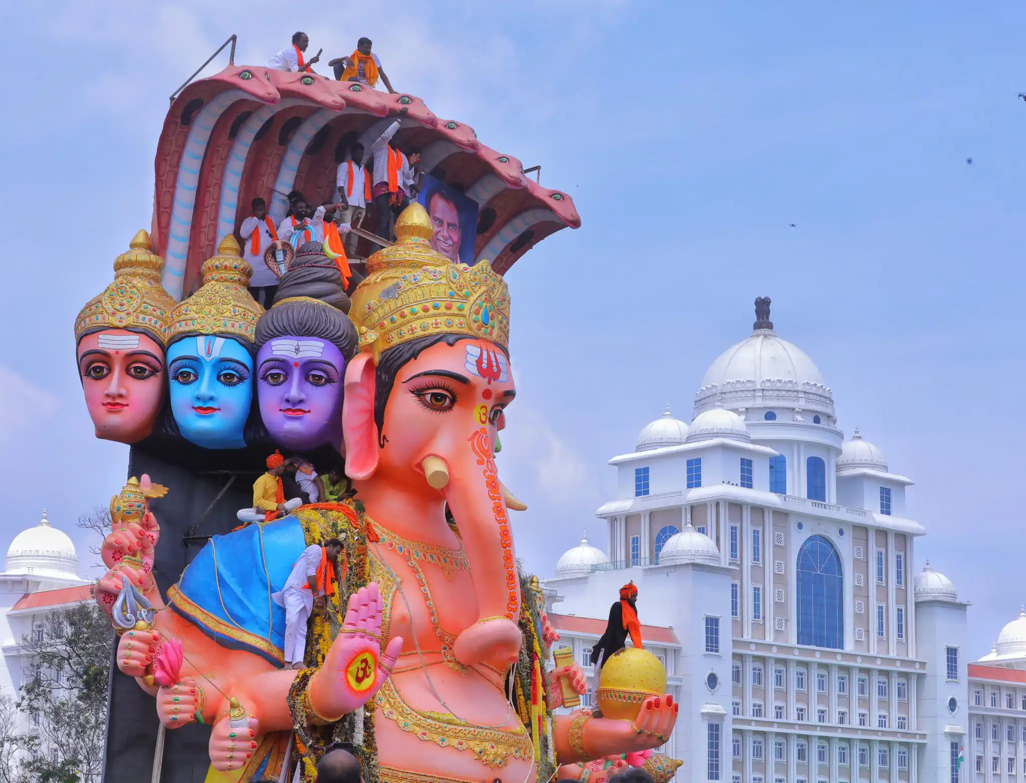 Khairatabad Ganesh Nimajjanam Photos