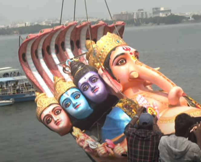 Khairatabad Ganesh Nimajjanam Photos