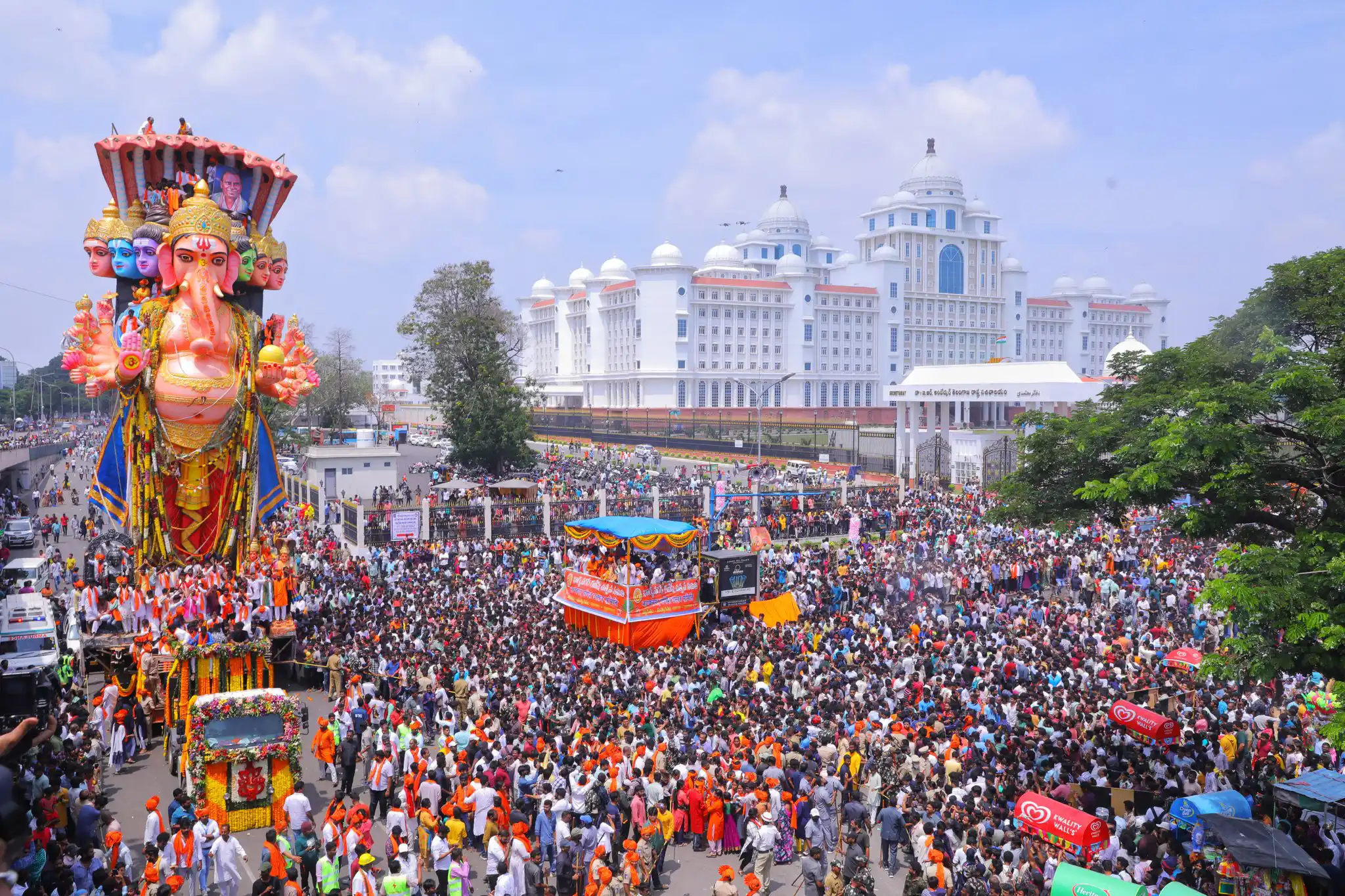 Khairatabad Ganesh Nimajjanam Photos