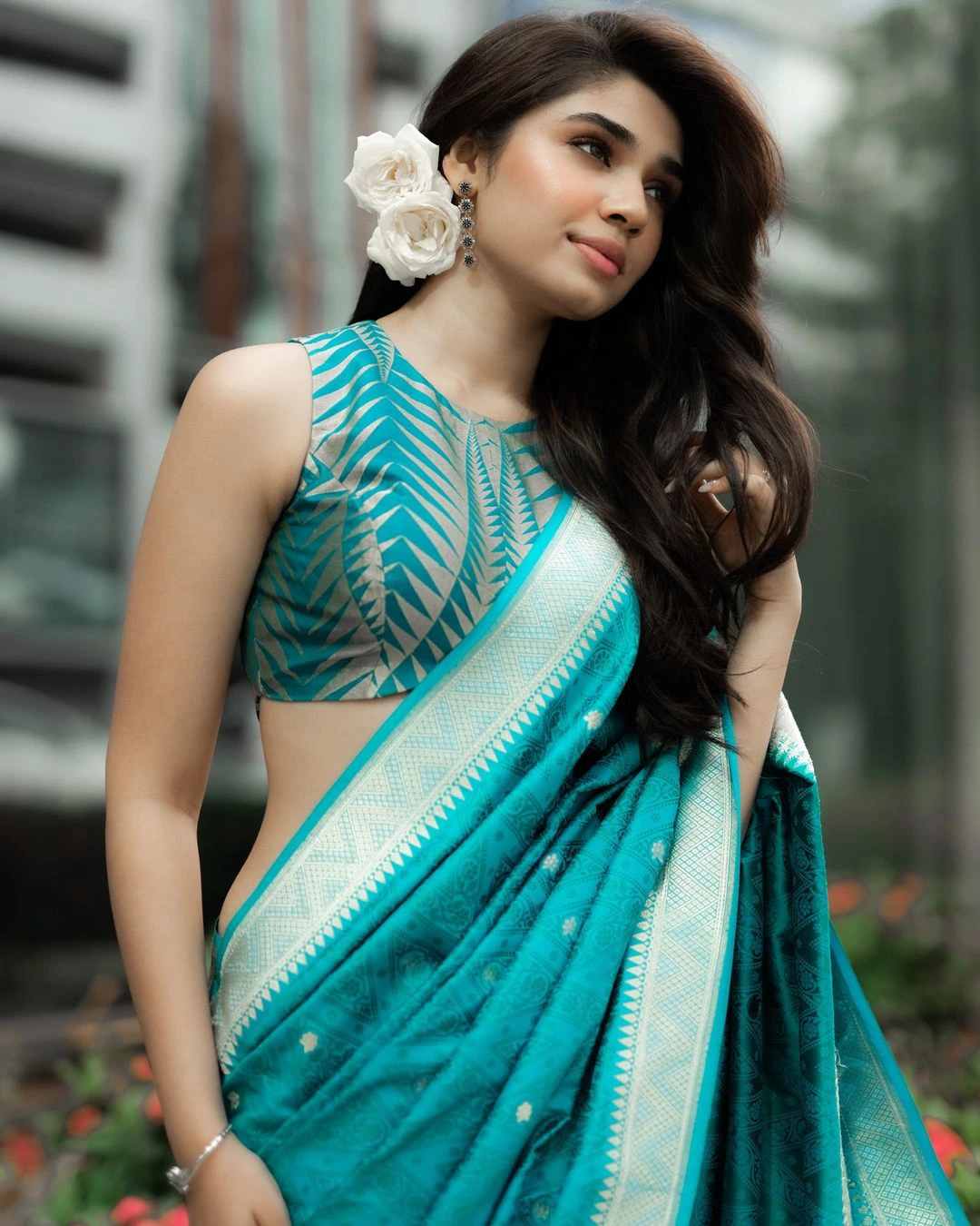Krithi Shetty Stunning Looks in Saree