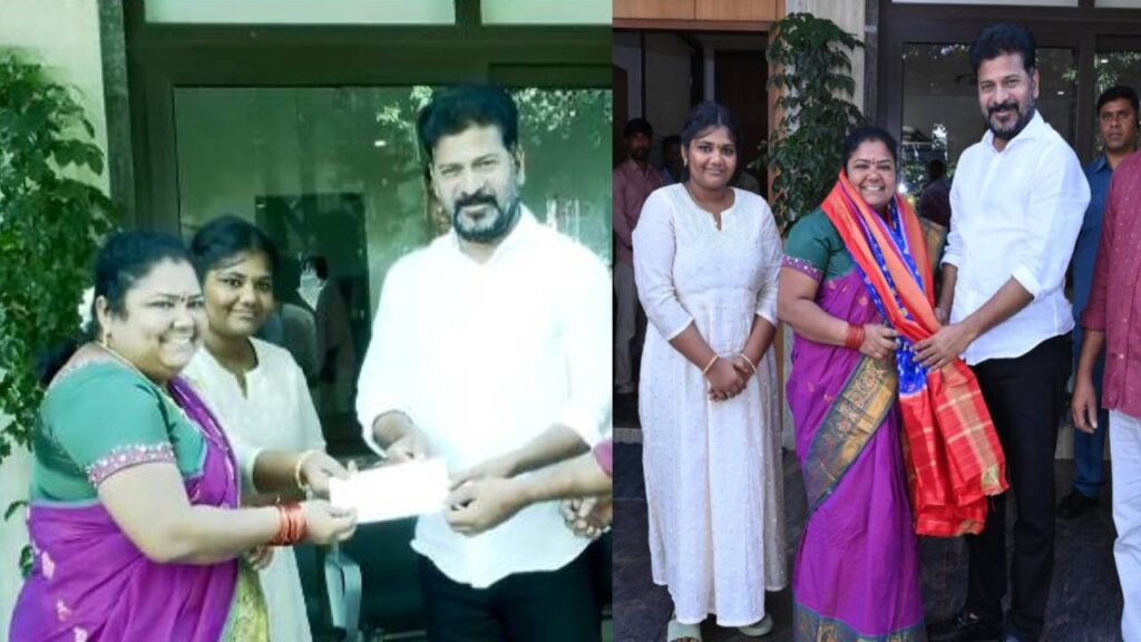 Kumari Aunty help for flood victims