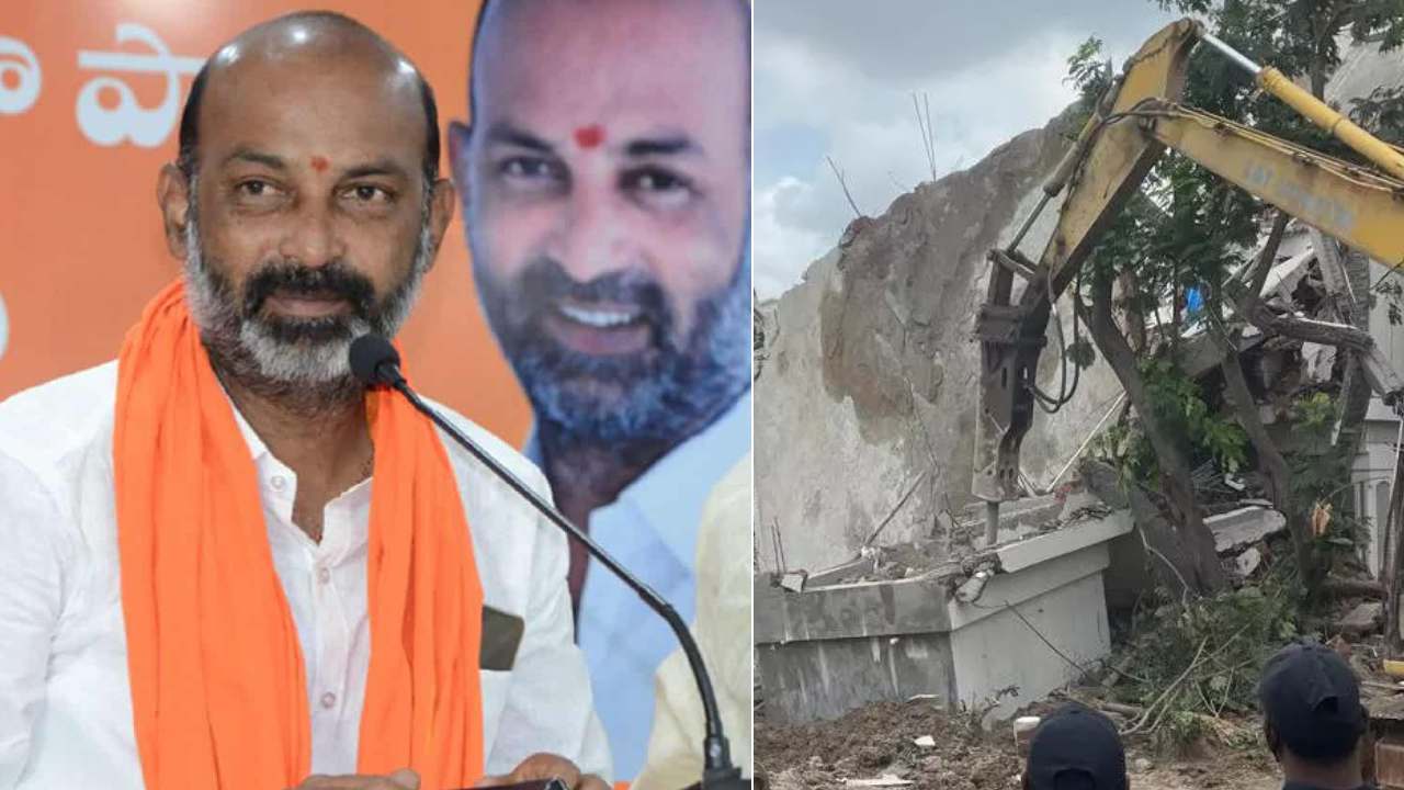 Hydra Demolishing: హైడ్రా కూల్చివేతలపై బండి సంజయ్ సంచలన వ్యాఖ్యలు.. Hydra Demolishing: హైడ్రా కూల్చివేతలపై బండి సంజయ్ సంచలన వ్యాఖ్యలు..