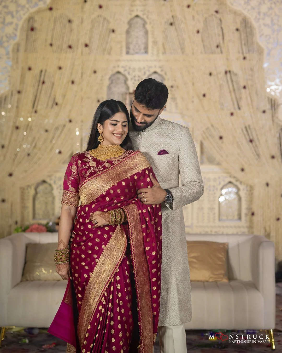 Actress Megha Akash Wedding Photos
