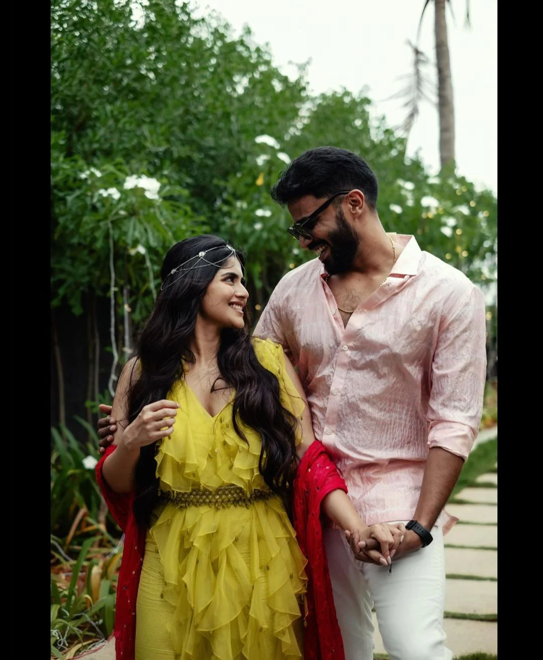 Actress Megha Akash Wedding Photos