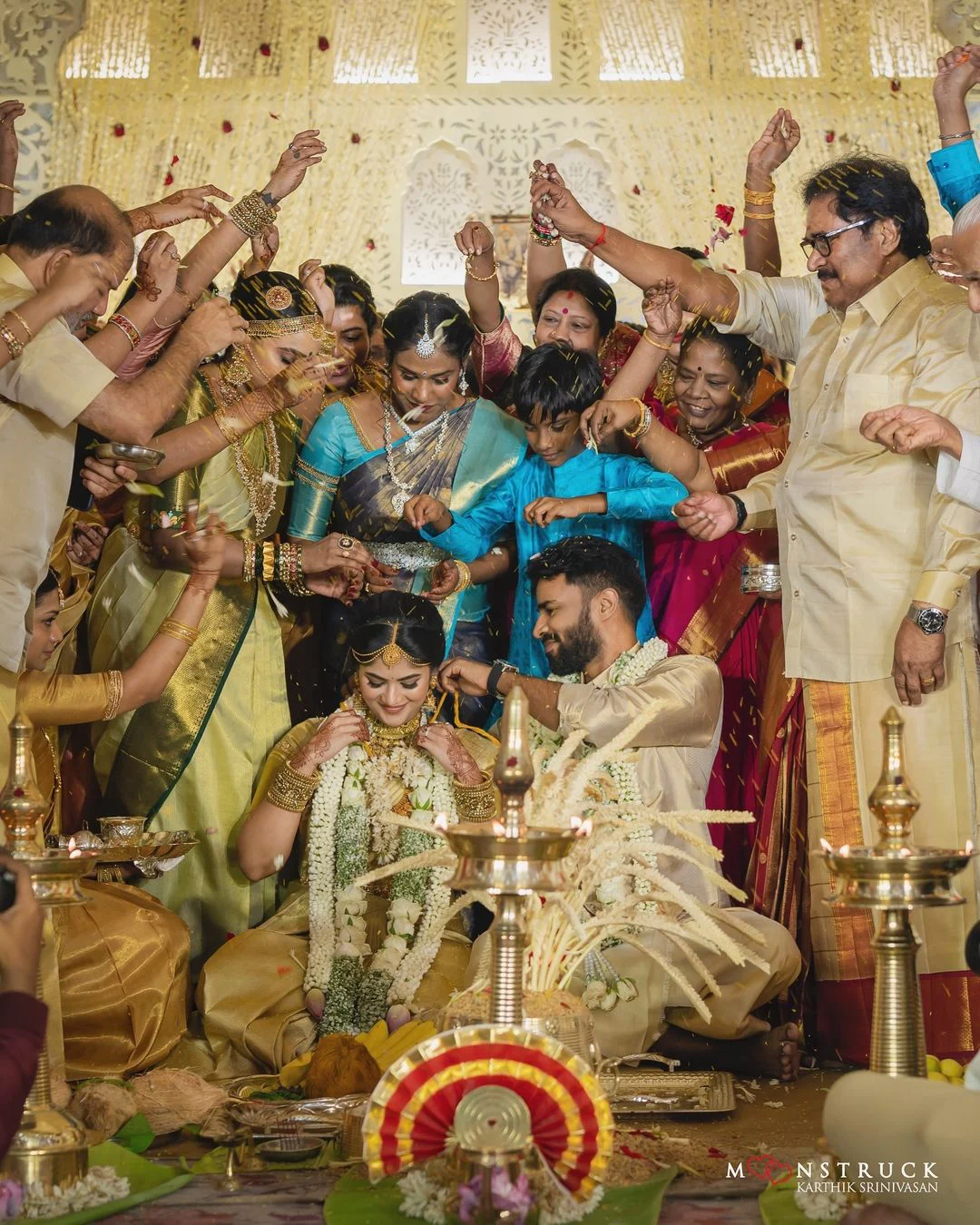 Actress Megha Akash Wedding Photos