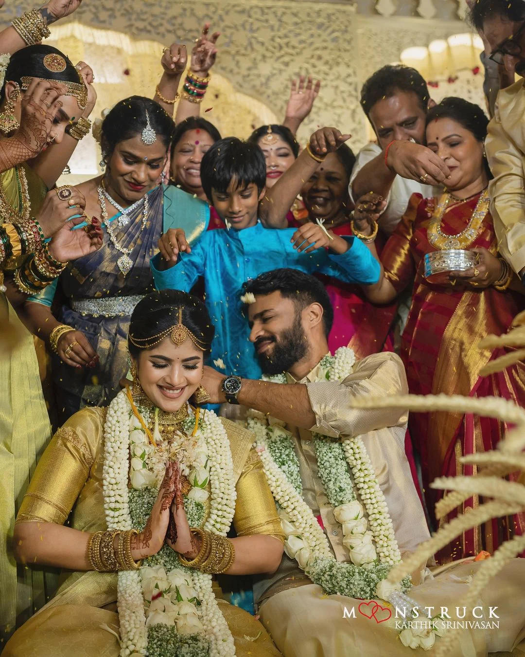 Actress Megha Akash Wedding Photos