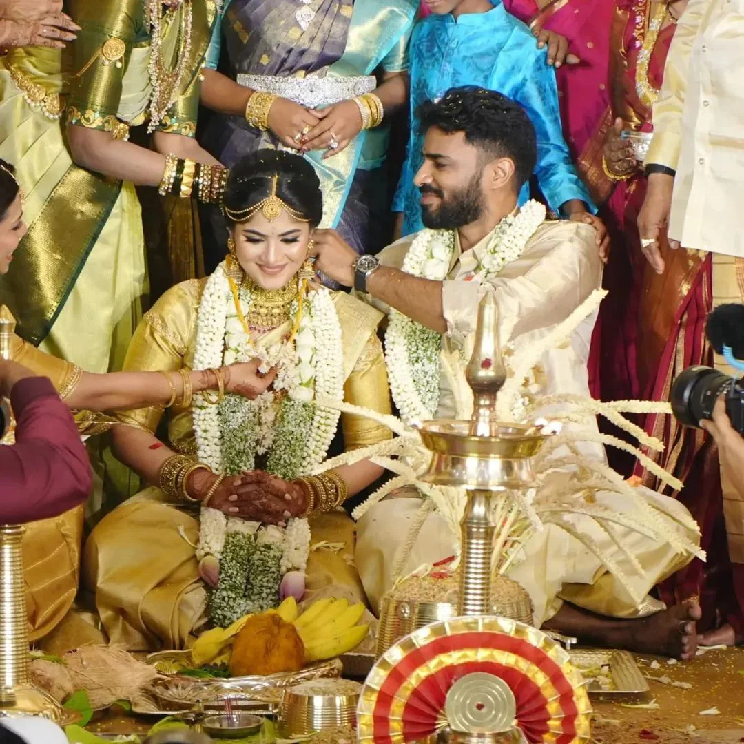 Actress Megha Akash Wedding Photos