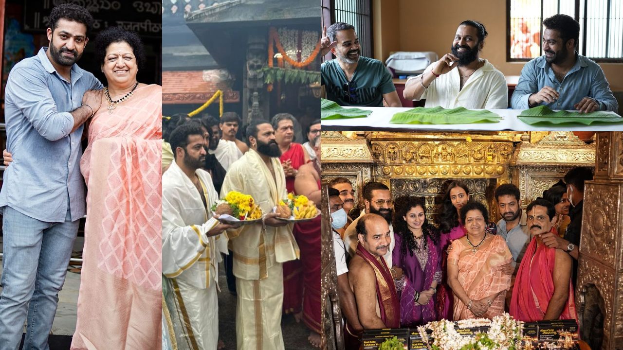 Jr NTR Karnataka Trip : ఫ్యామిలీతో ఎన్టీఆర్ కర్ణాటక ట్రిప్.. ఫొటోలు చూసారా..?