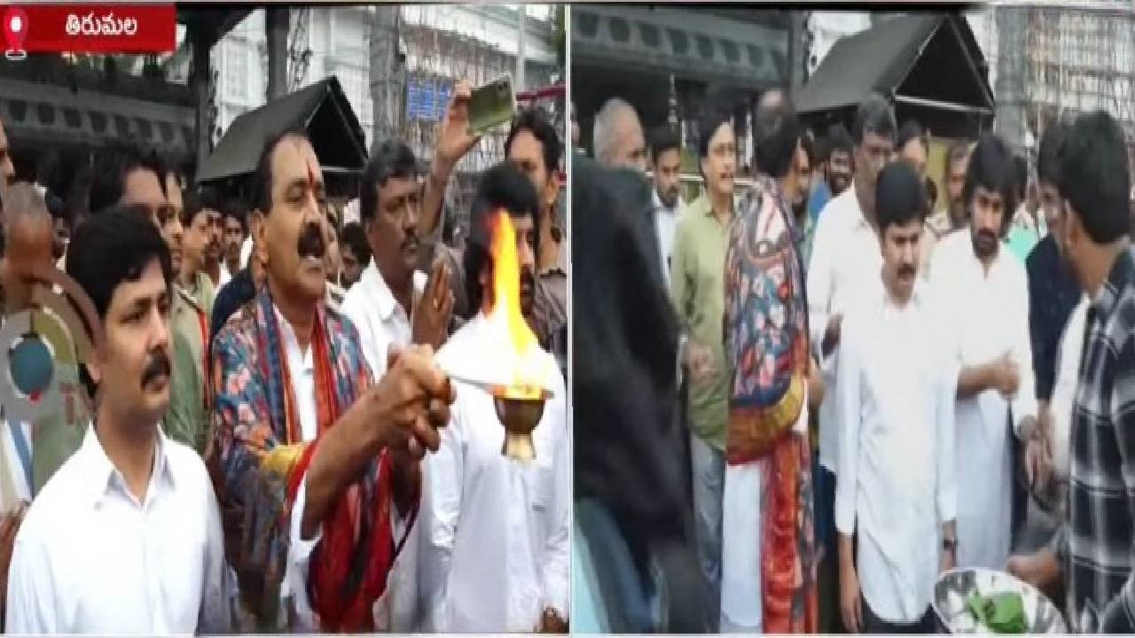 శ్రీవారి లడ్డూ కల్తీ వివాదం.. ప్రమాణం చేస్తుండగా భూమనను అడ్డుకుని అదుపులోకి తీసుకున్న పోలీసులు శ్రీవారి లడ్డూ కల్తీ వివాదం.. ప్రమాణం చేస్తుండగా భూమనను అడ్డుకుని అదుపులోకి తీసుకున్న పోలీసులు
