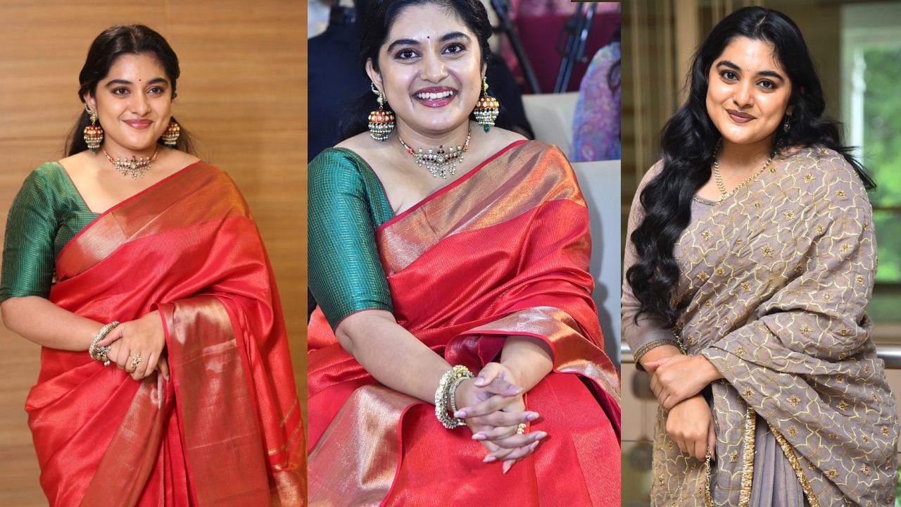 Nivetha Thomas : ముద్దుగా బొద్దుగా.. చీరకట్టులో నివేదా థామస్..