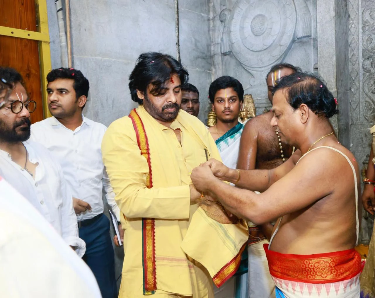 Pawan Kalyan Taking Deeksha