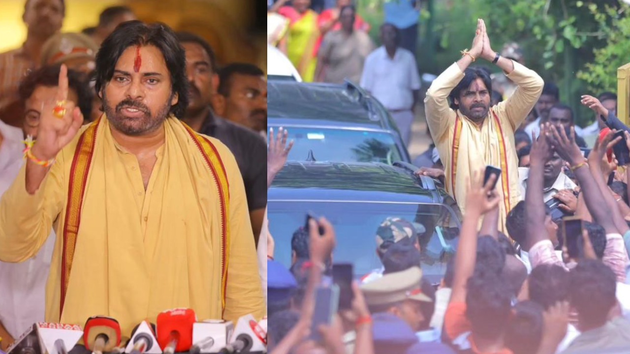 Pawan Kalyan : ప్రాయశ్చిత్త దీక్ష చేపట్టాక.. పవన్ కళ్యాణ్ పవర్ ఫుల్ ఫొటోలు..