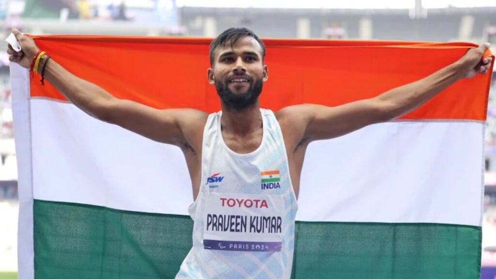 Praveen Kumar wins Indias record breaking sixth gold at Paris Paralympics