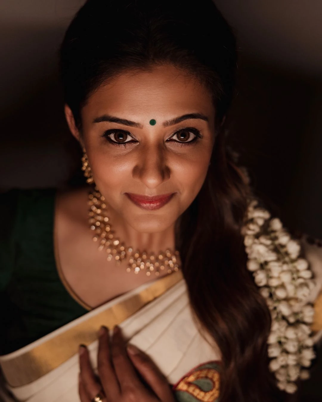 Priya Mani Onam Special Photos in Saree