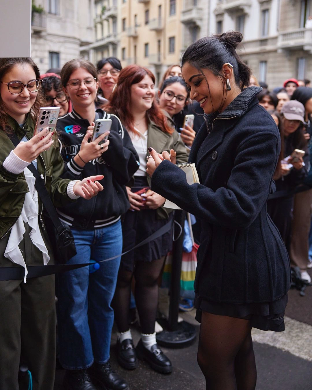Rashmika Mandanna Modern Looks at Milan Fashion Week
