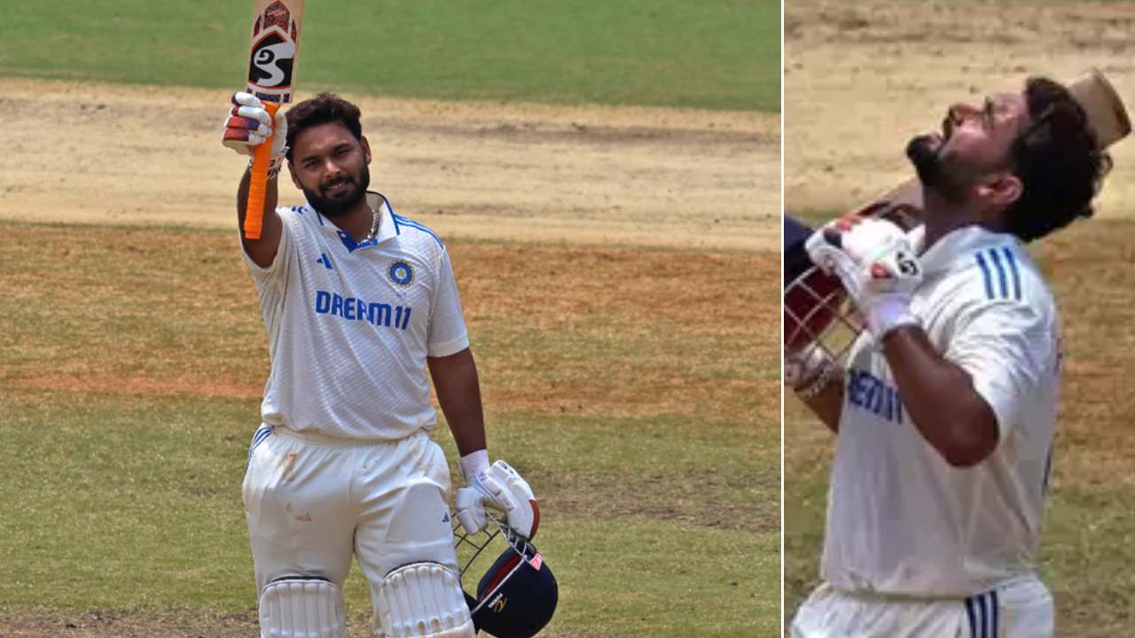 IND vs BAN : పూజల ఫలితం దక్కిందోచ్..! బ్యాట్, హెల్మెంట్కు పంత్ పూజలు.. ఎందుకో తెలుసా? IND vs BAN : పూజల ఫలితం దక్కిందోచ్..! బ్యాట్, హెల్మెంట్కు పంత్ పూజలు.. ఎందుకో తెలుసా?