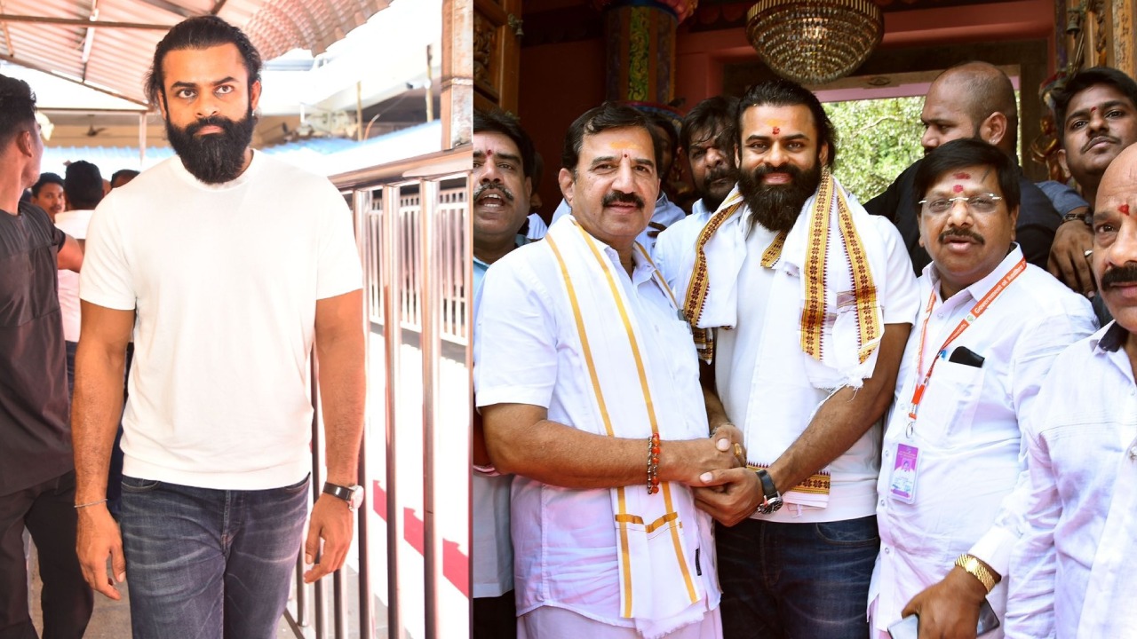 Sai Durgha Tej : విజ‌య‌వాడ‌లో సాయి దుర్గాతేజ్ ప‌ర్య‌ట‌న‌.. ఫోటోలు