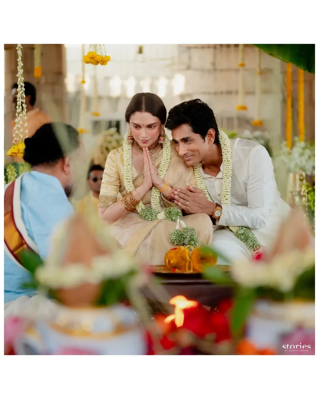 Siddharth Aditi Rao Hydari Wedding Photos