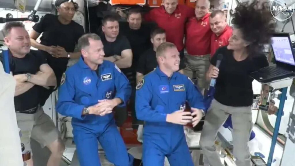 SpaceX Crew-9 Arrives at ISS