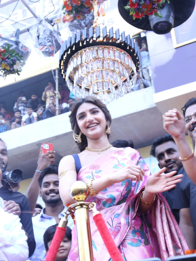 Sreeleela Shining at Shop Opening Event