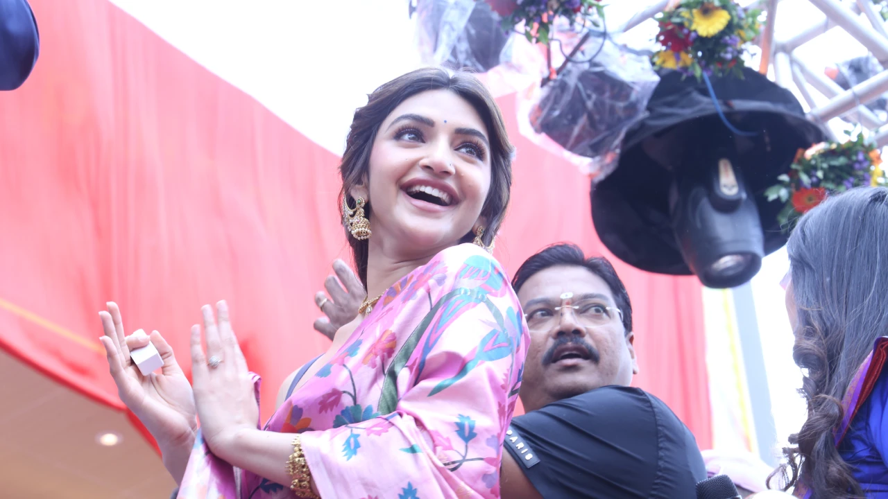 Sreeleela Shining at Shop Opening Event